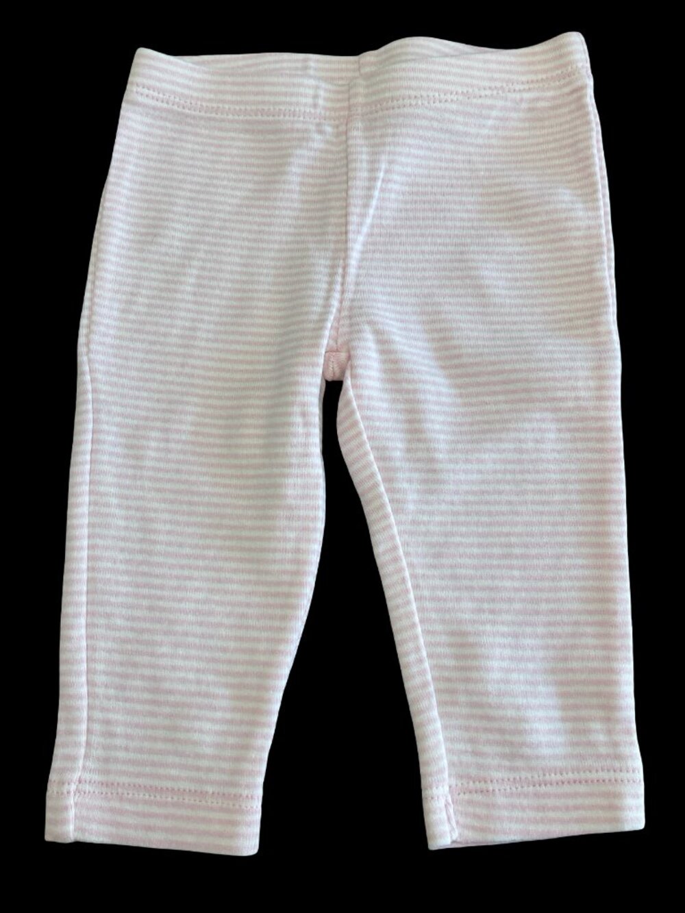 👣 10/$25 - Pink/White Striped Leggings